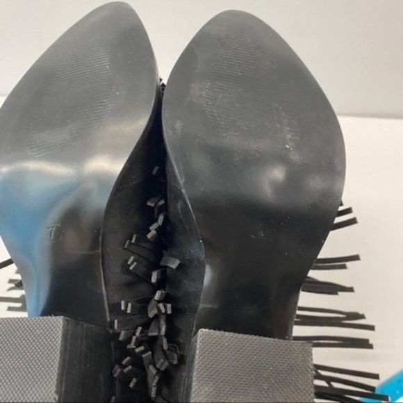 Size 7 Suede Ankle Booties - Picture 6 of 7